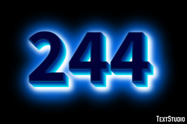 244 Text Effect