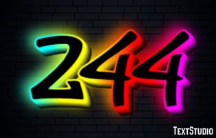 244 Text Effect