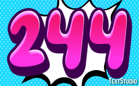 244 Text Effect