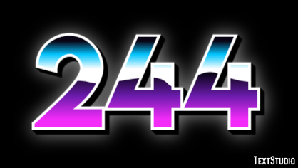 244 Text Effect