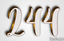 244 Text Effect