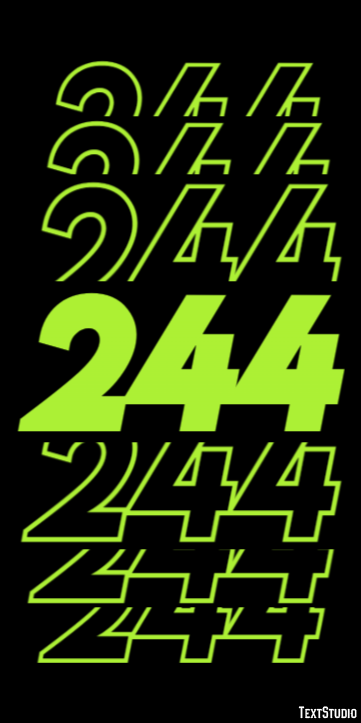 244 Text Effect