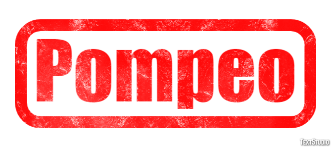Pompeo Effetto testo