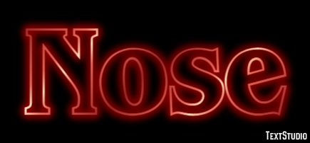 Nose Text Effect