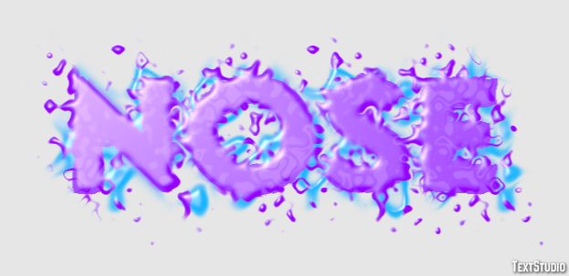 Nose Text Effect
