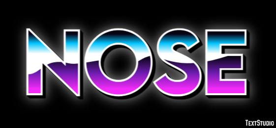Nose Text Effect