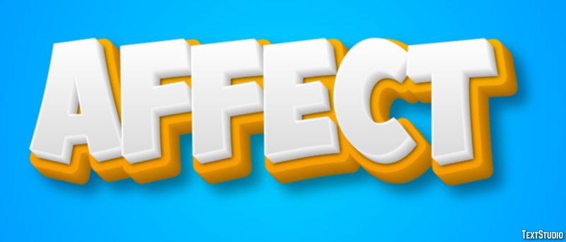 Affect テキスト効果