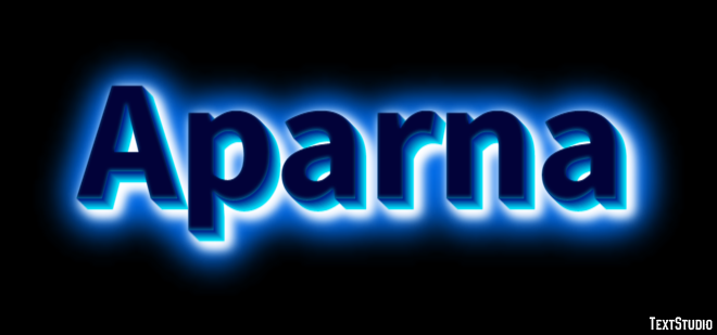 Aparna Text Effect