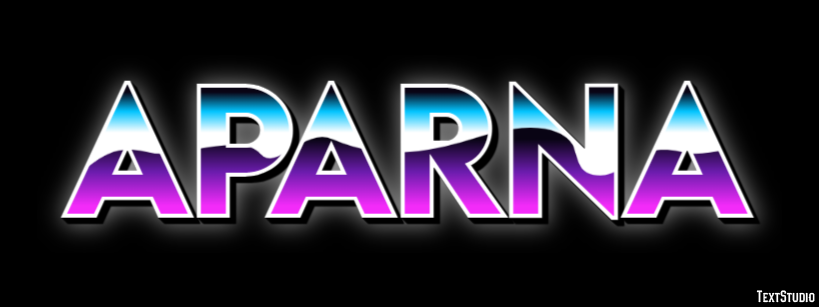 Aparna Text Effect
