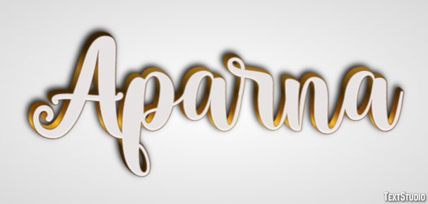 Aparna Effet de Texte
