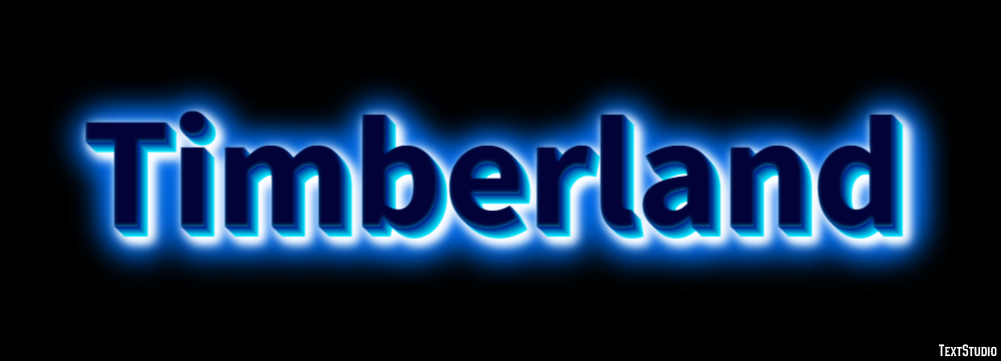 Timberland Effet de Texte