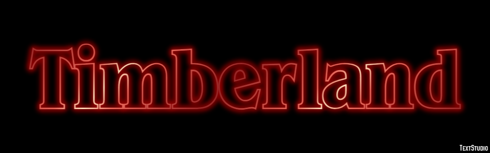 Timberland Effet de texte