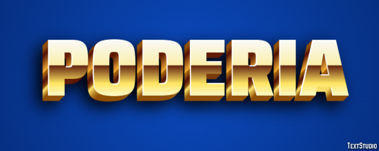 Poderia Efekt tekstowy
