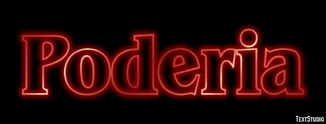 Poderia Efekt tekstowy