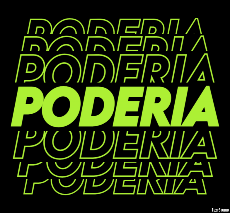 Poderia Efekt tekstowy