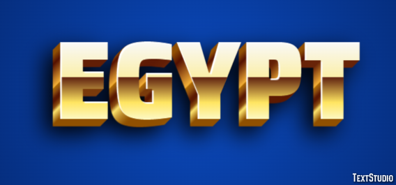 Egypt Texteffekt