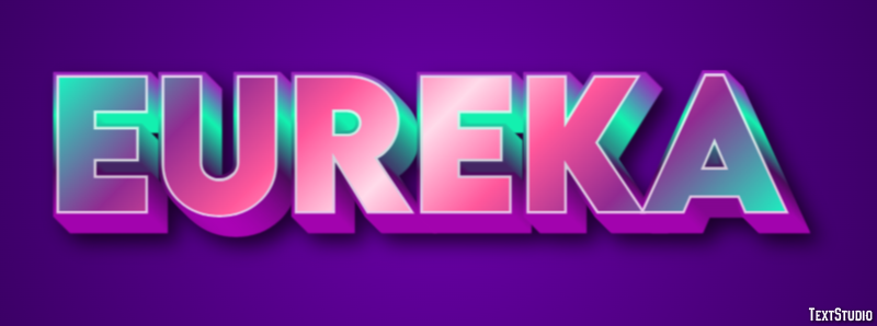 Eureka Tekst Effect