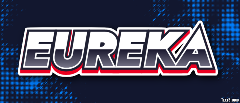 Eureka Efekt tekstowy