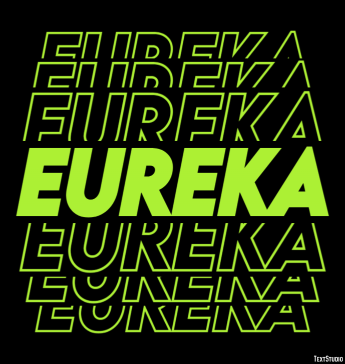 Eureka Tekst Effect