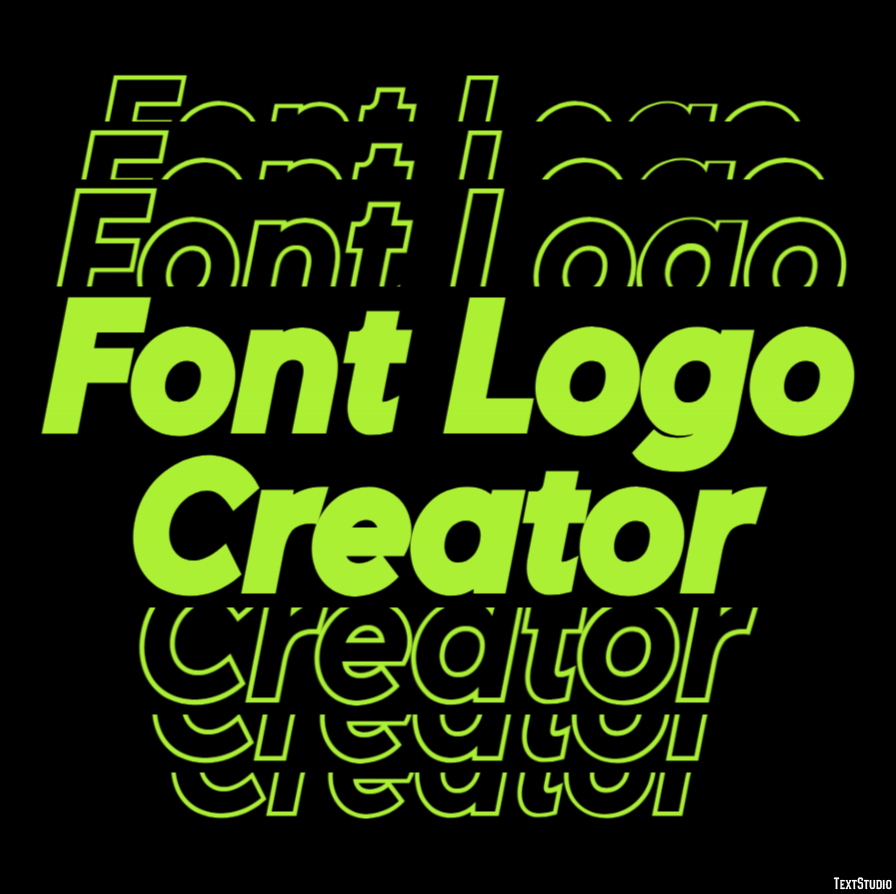 Font Logo Creator Tekst Effect
