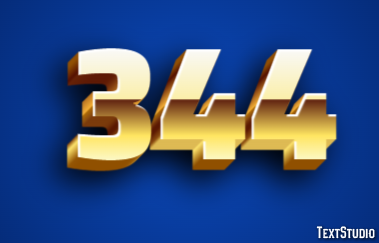344 Text Effect