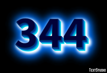 344 Text Effect