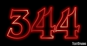 344 Text Effect