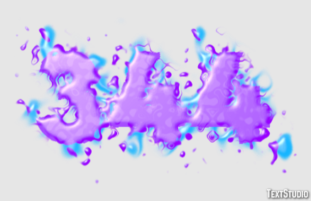 344 Text effect