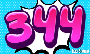 344 Text effect