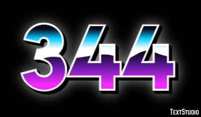 344 Text Effect
