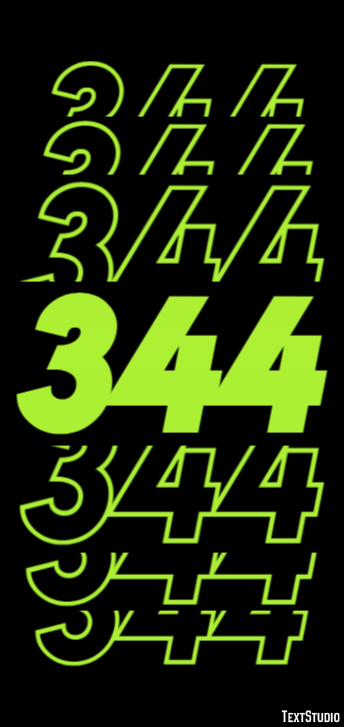 344 Text Effect