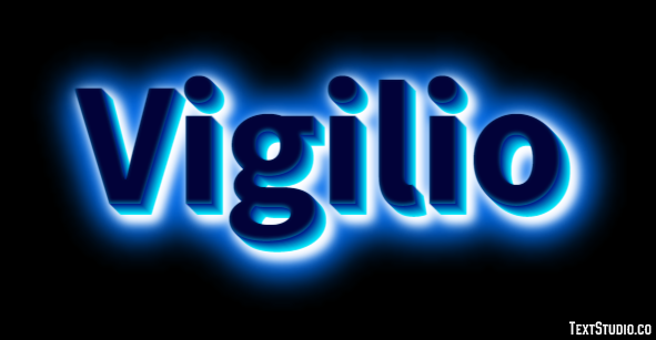 Vigilio Effetto testo