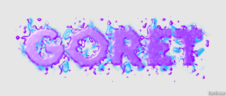 Goret Effet de texte