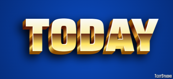 Today Text Effect