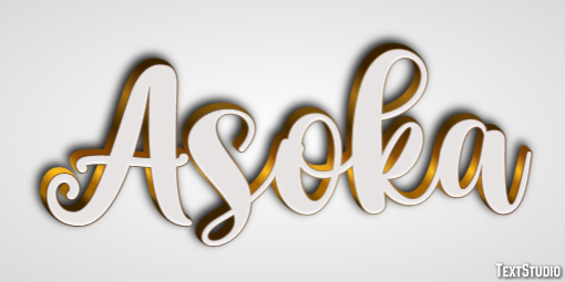 Asoka Effet de Texte