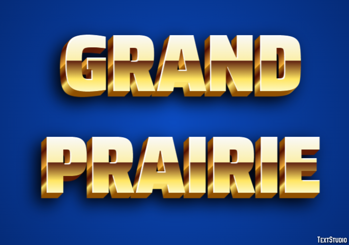 Grand Prairie Efekt tekstowy