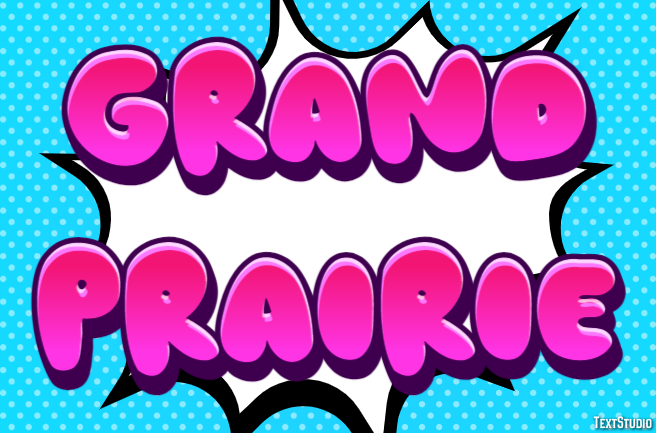 Grand Prairie Efekt tekstowy