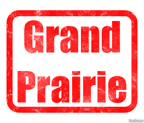 Grand Prairie Effetto testo
