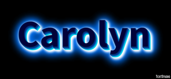 Carolyn Text Effect