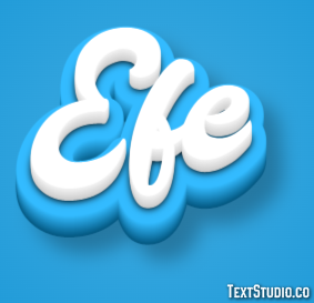 Efe Efeito de texto