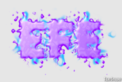 Efe Efeito de texto