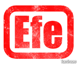 Efe Efeito de texto