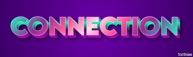 Connection Effet de Texte