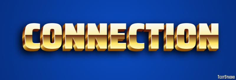 Connection Text Effect