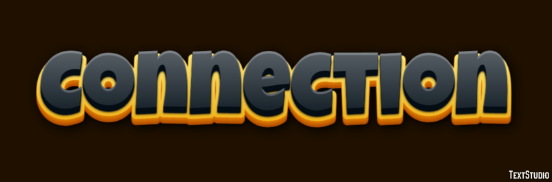 Connection Text Effect