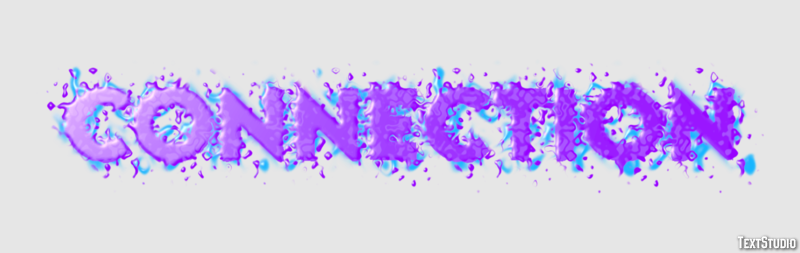 Connection Text Effect