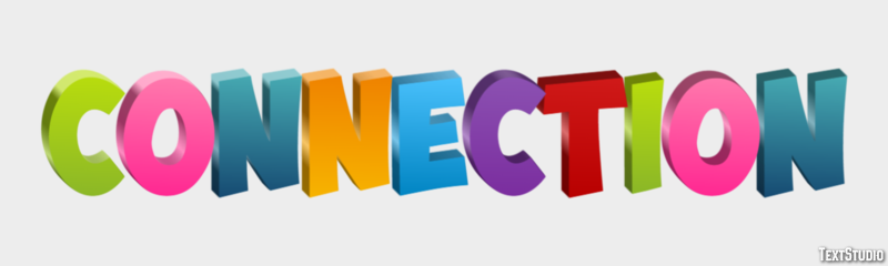 Connection Tekst Effect