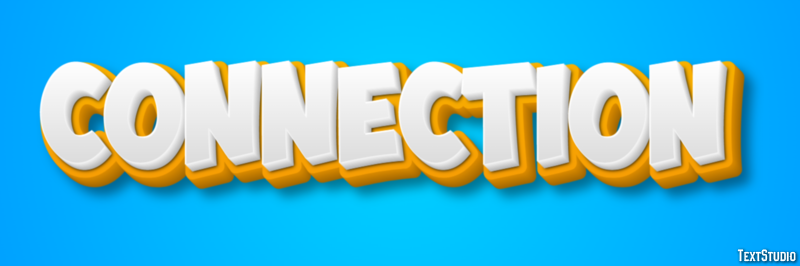 Connection Tekst Effect
