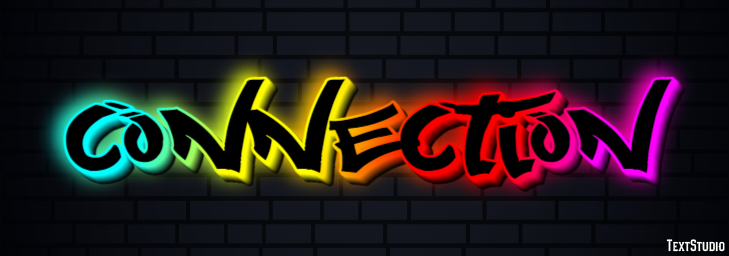 Connection Tekst Effect