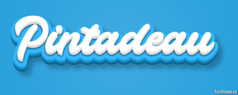 Pintadeau Effet de Texte